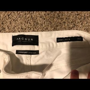 White PacSun jeans